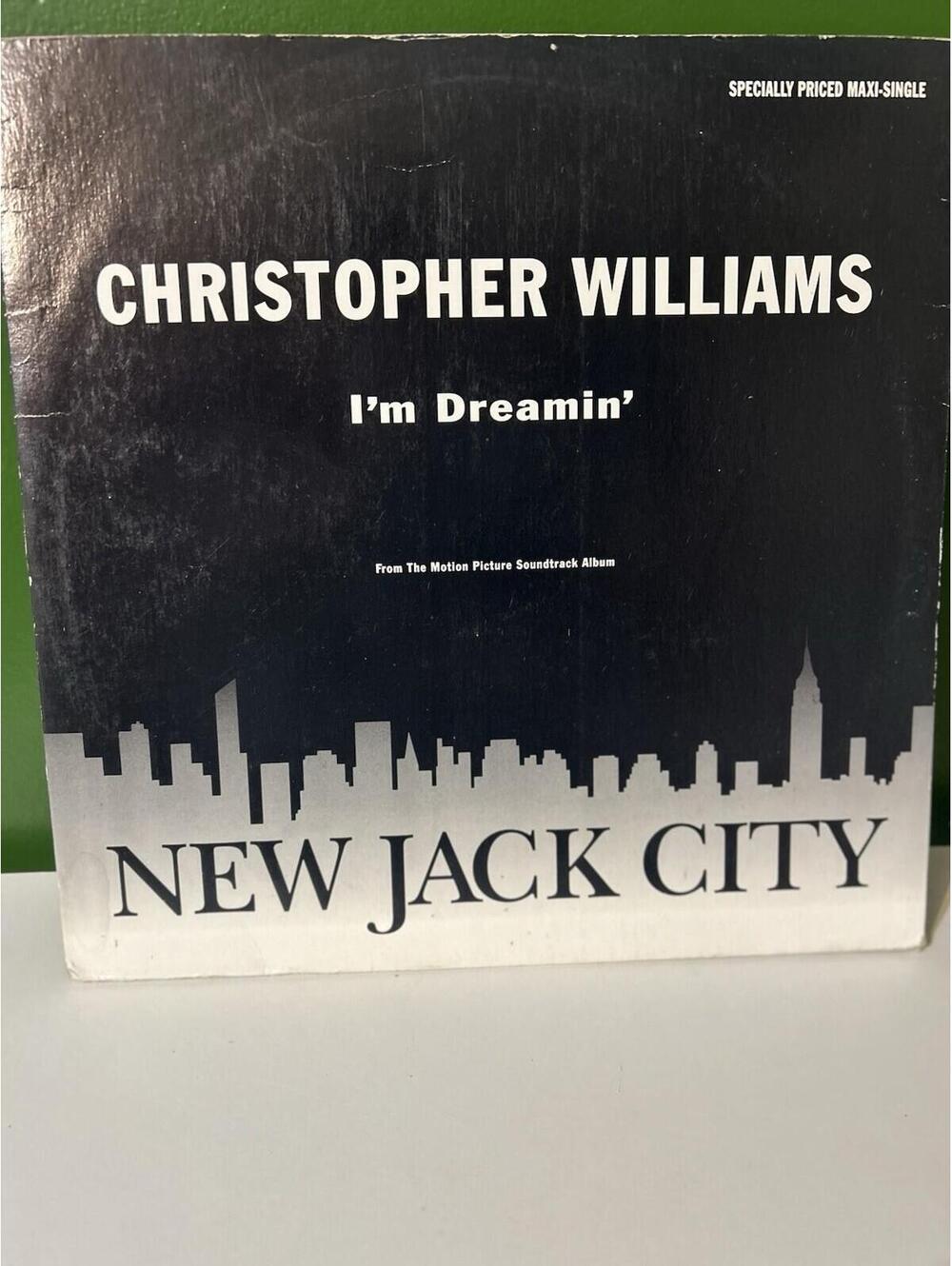 Christopher Williams I'm Dreamin' 12" Vinyl Maxi-Single New Jack City 1991